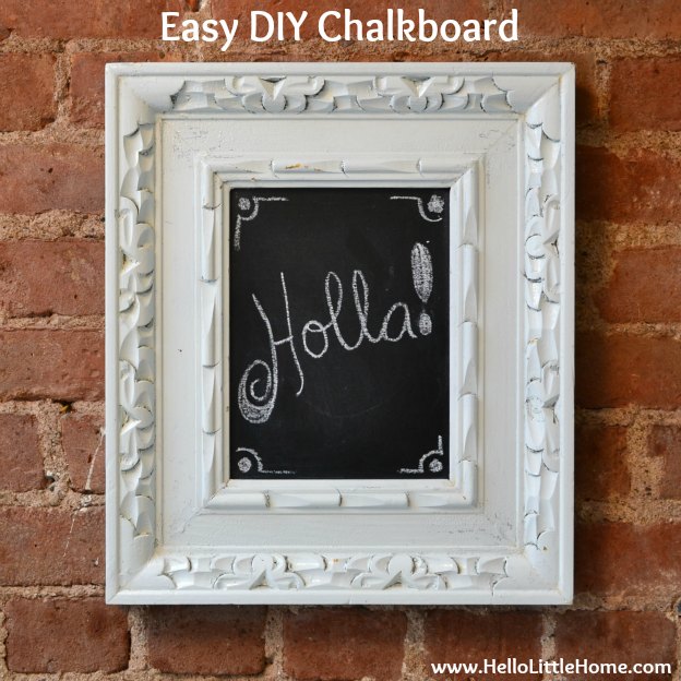 Easy DIY Chalkboard