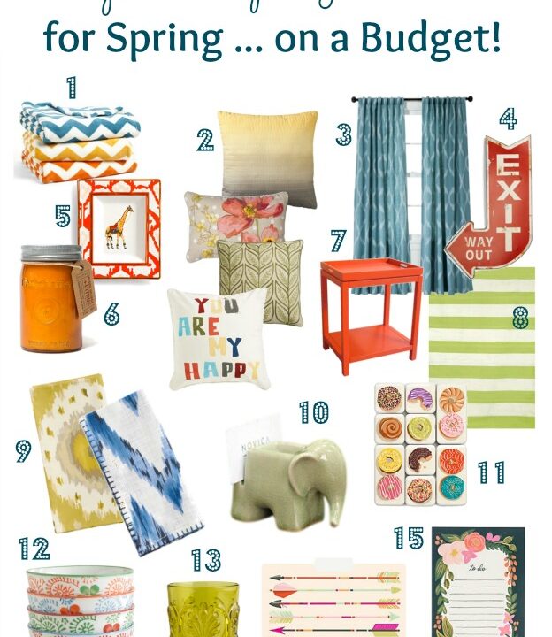 Brighten Up Your Home for Spring ... on a Budget | Hello Little Home #InteriorDesign #Decor #Bargain