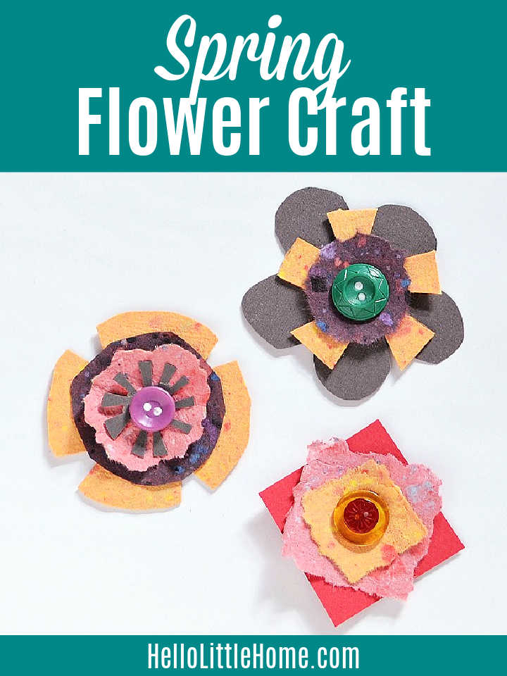 DIY Spring Flower Craft