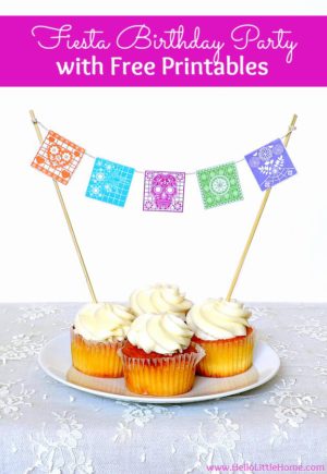 DIY Fiesta Party with Free Printables | Hello Little Home