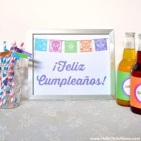 DIY Fiesta Party with Free Printables | Hello Little Home