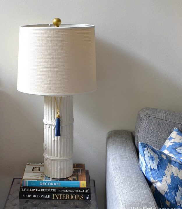 DIY Gold Finial | Hello Little Home #InteriorDesign #Decor #Lamp