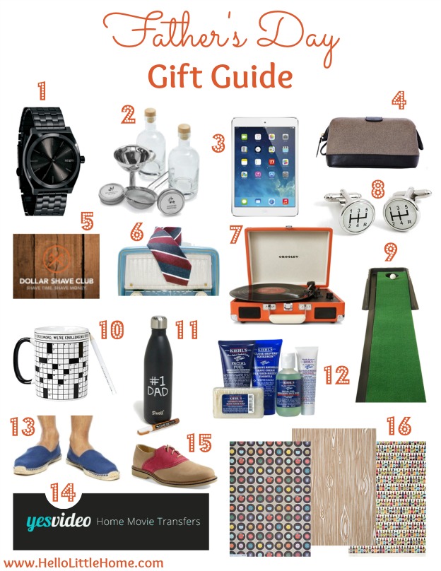 Father's Day Gift Guide | Hello Little Home #holiday #dad #present