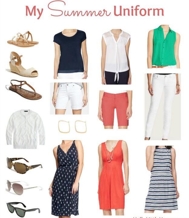 My Summer Uniform | Hello Little Home #style #fashion #clothes