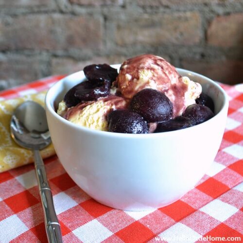 Balsamic Cherry Sauce (Easy Recipe) Hello Little Home