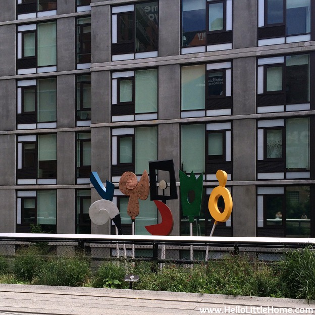 Explore NYC with Me: The High Line - Urban Rattle by Charlie Hewitt | Hello Little Home