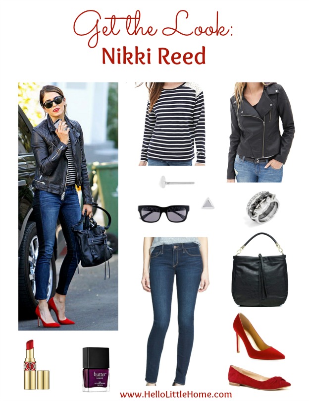 Get the Look: Nikki Reed | Hello Little Home #CelebrityStyle #NikkiReed #GetTheLook #Twilight
