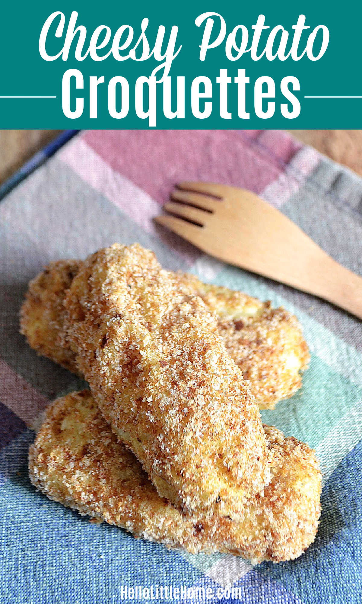 Cheesy Potato Croquettes