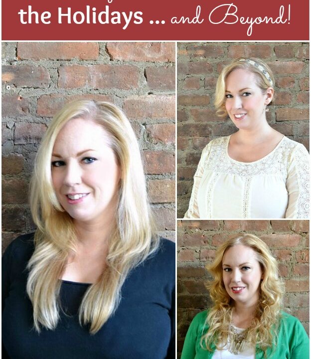 3 Easy Hair Styles for the Holidays ... and Beyond | Hello Little Home #HeartMyHair #Conair #Tutorial