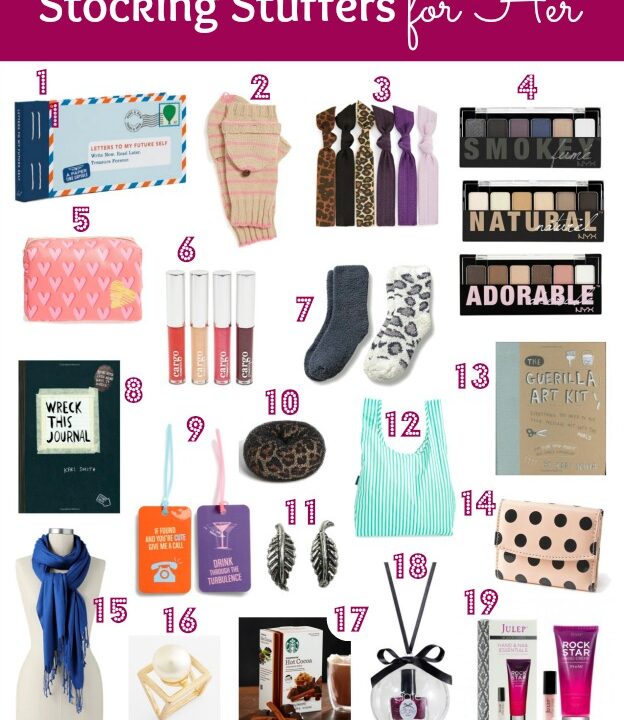 Stocking Stuffers for Her | Hello Little Home #GiftIdeas #Holidays #Christmas