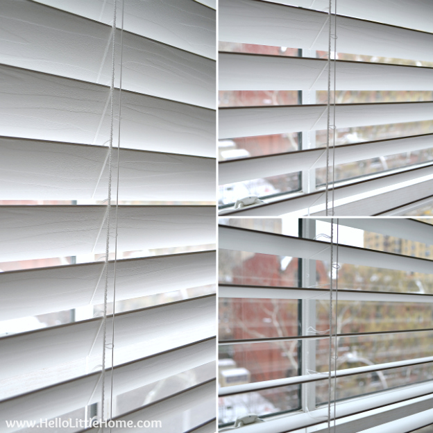 Easy Bedroom Update: Window with New Blinds | Hello Little Home #InteriorDesign #Levolor #Decor