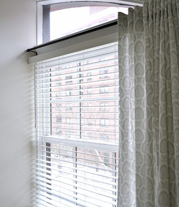 Easy Bedroom Update: Window with New Blinds | Hello Little Home #levelor