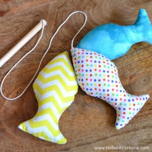 DIY Fishing Game for Kids (Step-by-Step Tutorial) | Hello Little Home