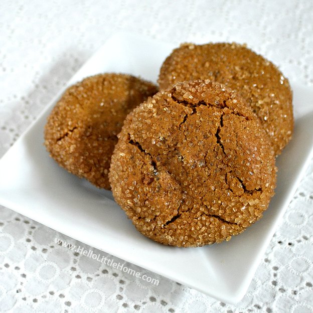 TreTreat yourself to this easy-to-make, thick and chewy Ginger Spice Cookies recipe! | Hello Little Homeat yourself to this easy-to-make thick and chewy Ginger Spice Cookies recipe! | Hello Little Home