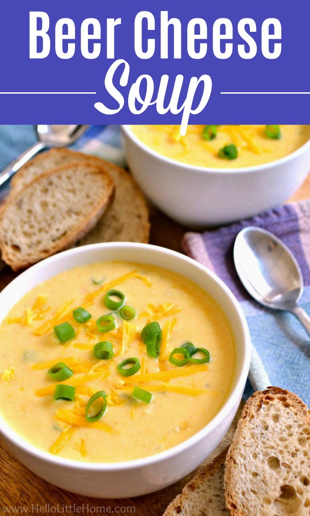 Easy Beer Cheese Soup