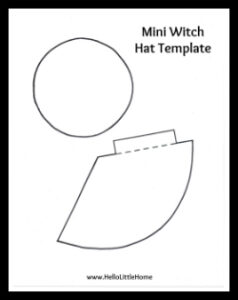 DIY Witch Hat Headband | Hello Little Home