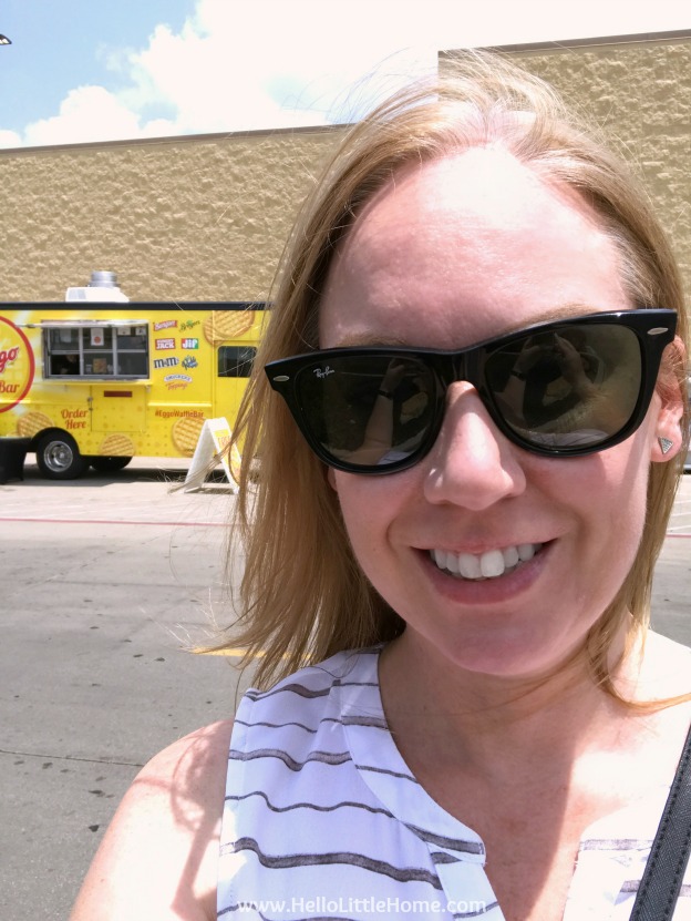 Eggo Waffle Bar Truck at Walmart! | Hello Little Home