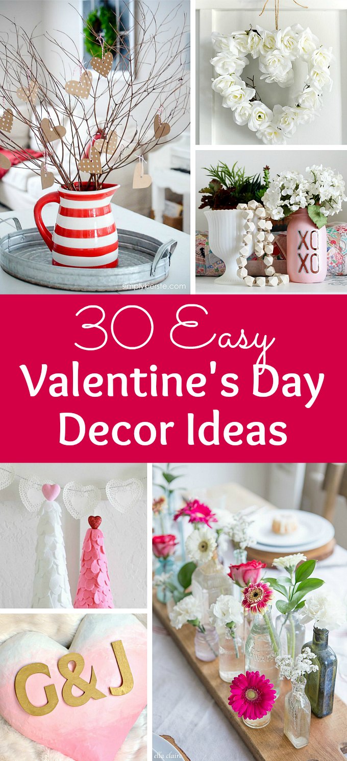 Easy DIY Valentines Day Heart  Valentines Decoration Ideas