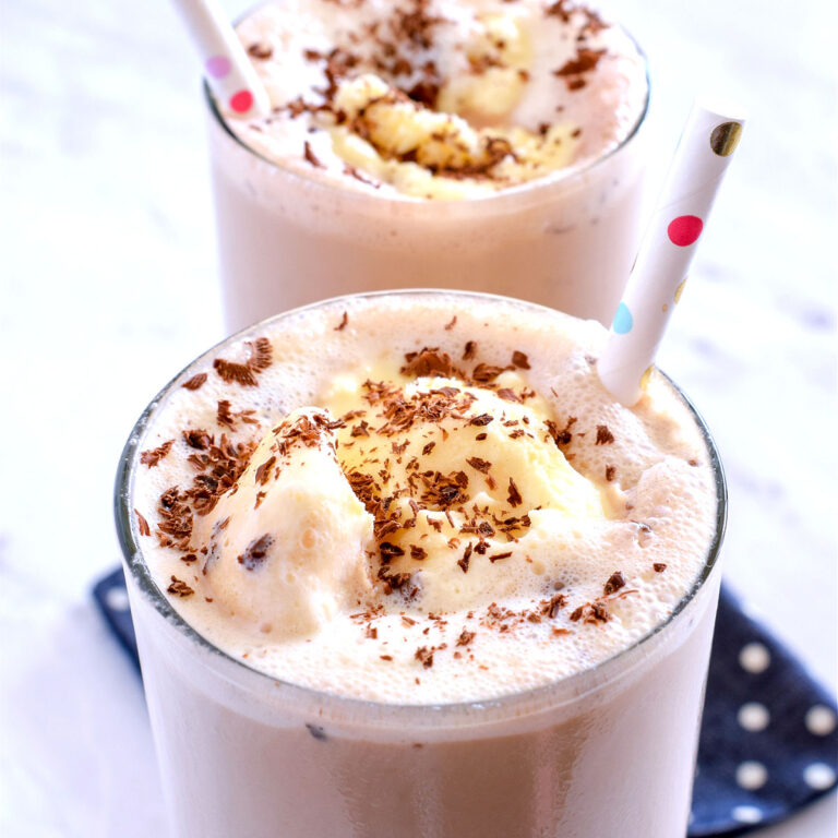 Australian Iced Coffee ... Cold Coffee with Ice Cream | Hello Little Home