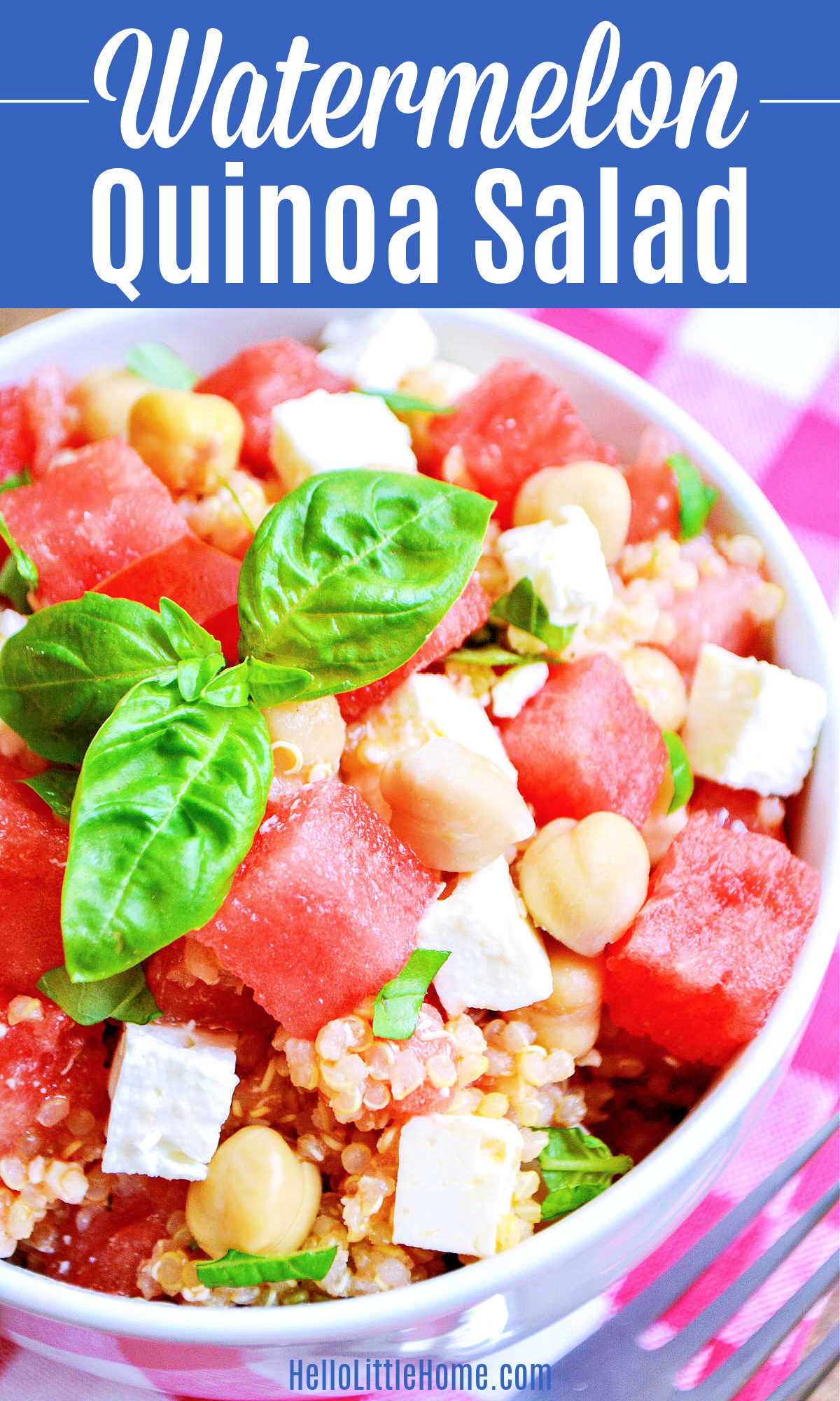 Watermelon Quinoa Salad