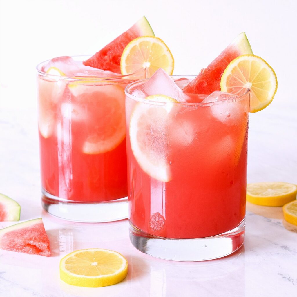 Watermelon Lemonade (Quick + Easy Recipe) Hello Little Home