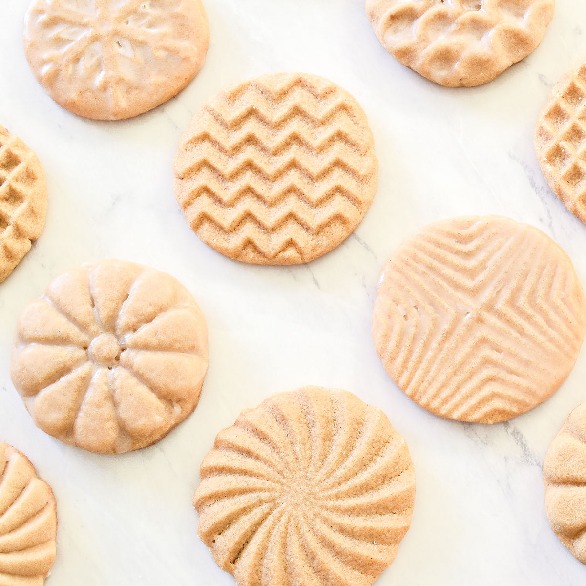 Christmas cookie stamp biscuit dough