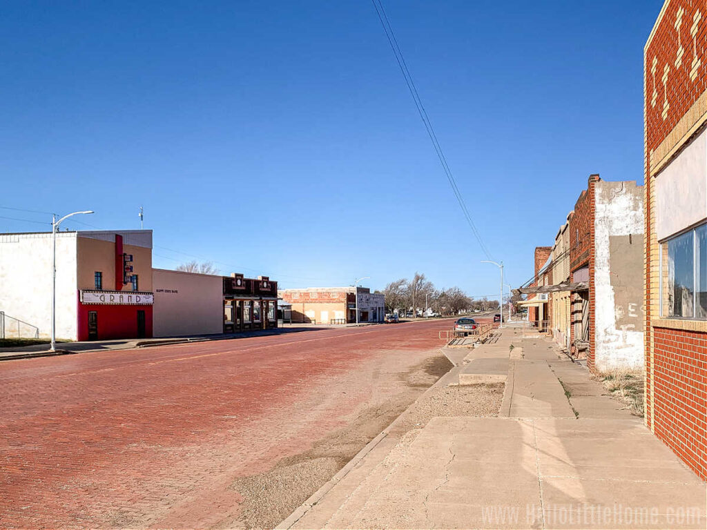 Happy, Texas "The Town Without a Frown" Hello Little Home