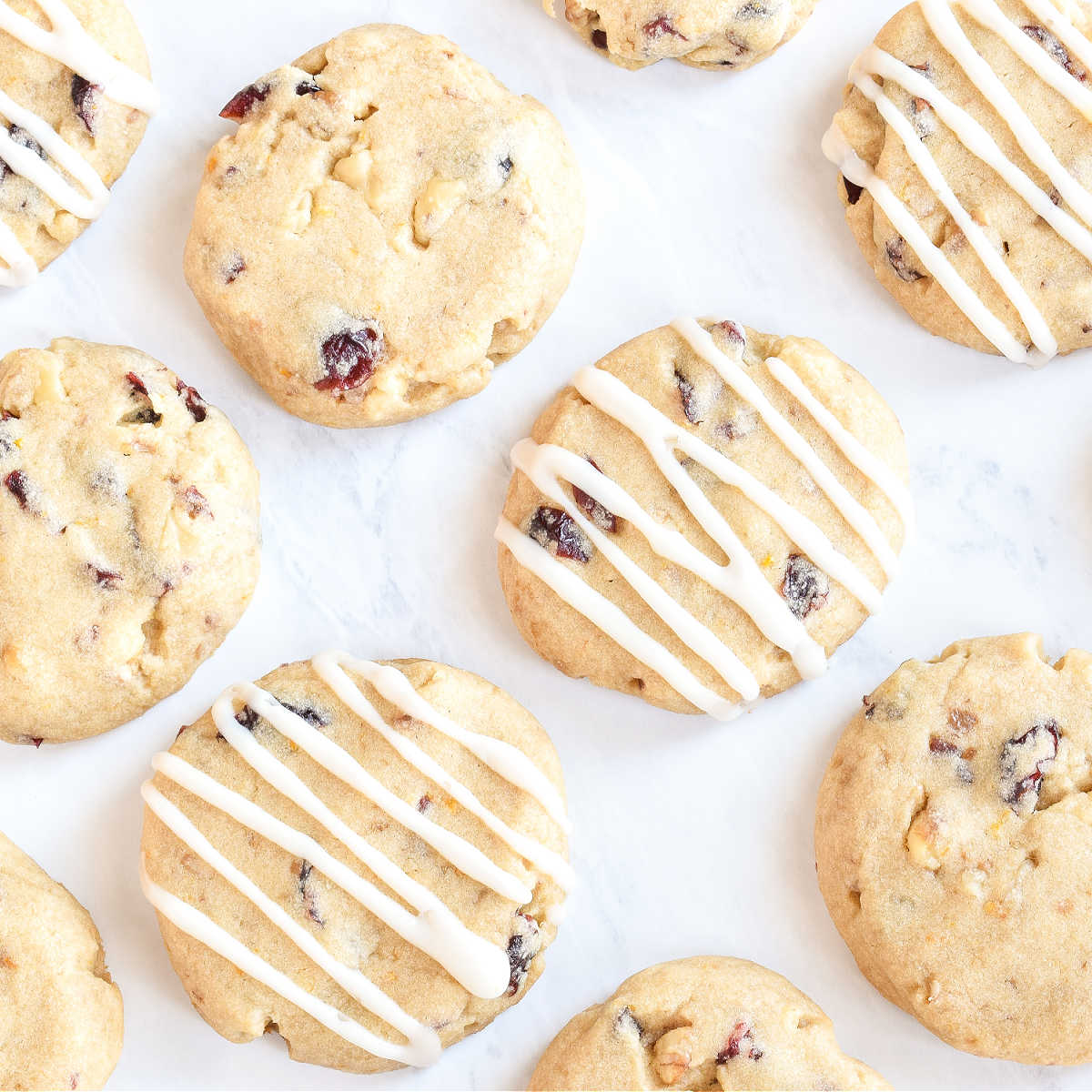 Cranberry Walnut Cookies (Easy Recipe) Hello Little Home