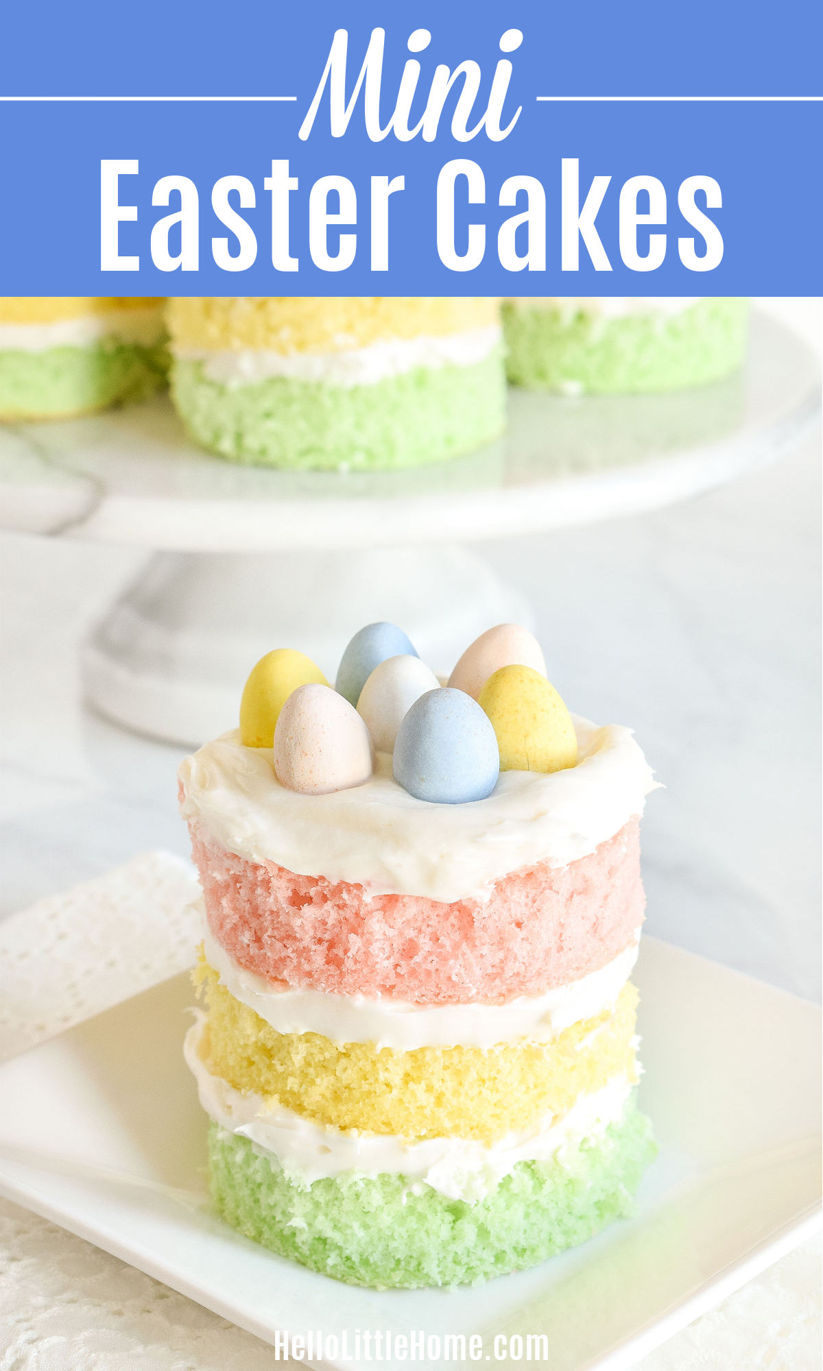 Mini Easter Cakes