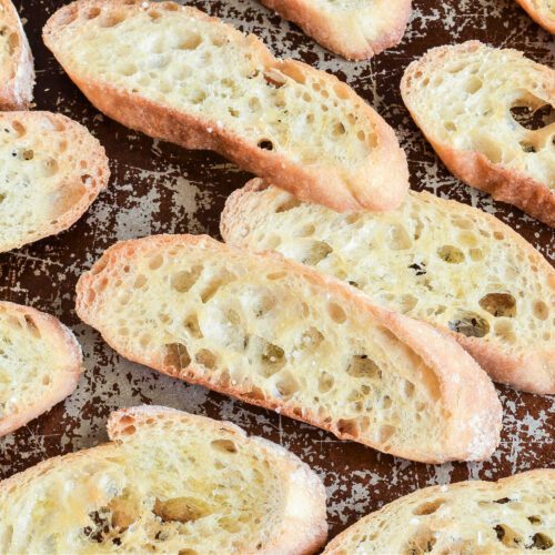 How to Make Crostini (Recipe + Topping Ideas) | Hello Little Home