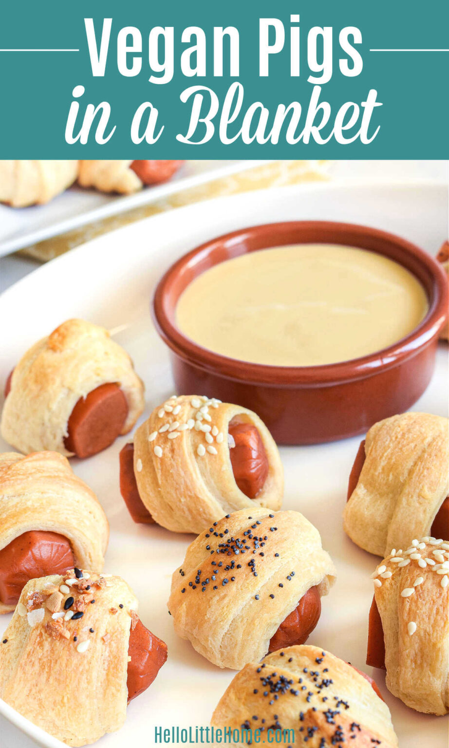 Vegan Pigs in a Blanket (Quick + Easy Recipe) Hello Little Home
