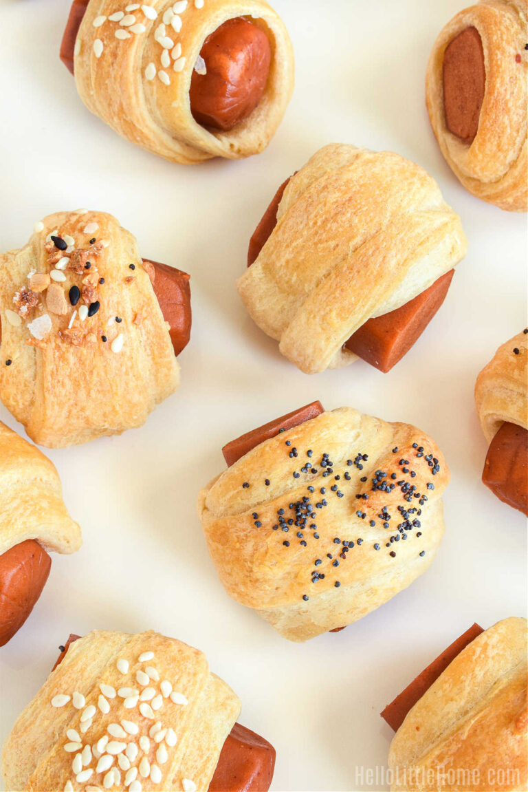 Vegan Pigs in a Blanket (Quick + Easy Recipe) Hello Little Home