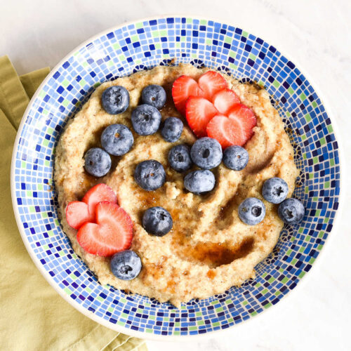 Creamy Fonio Cereal (Easy Breakfast Porridge) | Hello Little Home