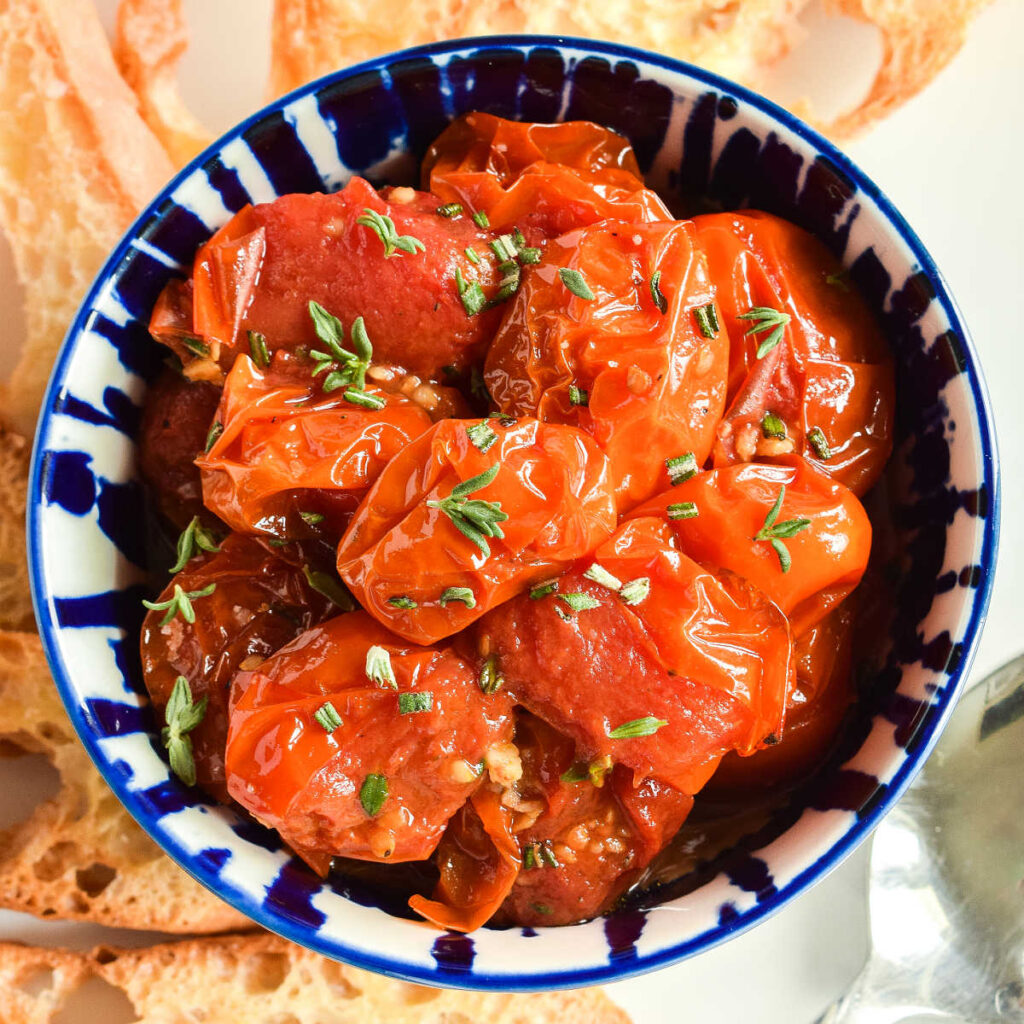 Roasted Grape Tomatoes (Quick + Easy) Hello Little Home