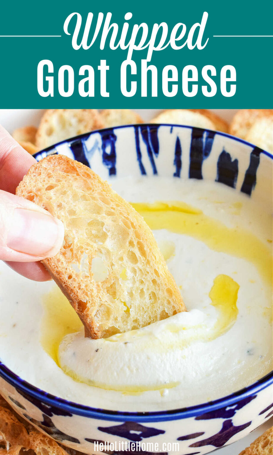 Whipped Goat Cheese (Easy Recipe) Hello Little Home