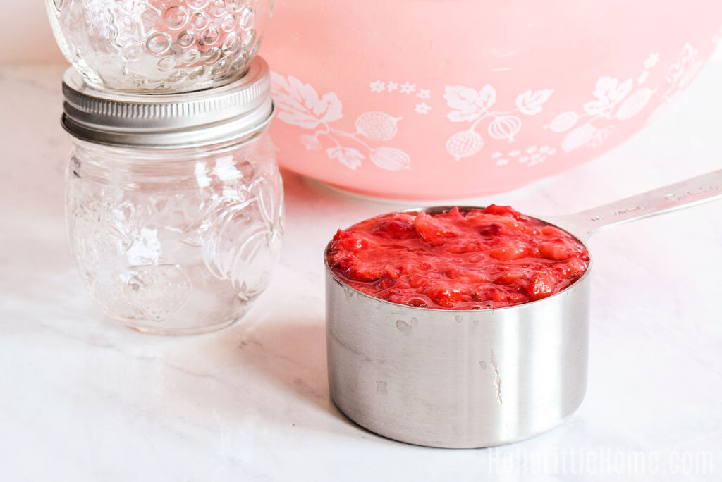 Strawberry Freezer Jam (Easy, No-Fail Recipe) | Hello Little Home