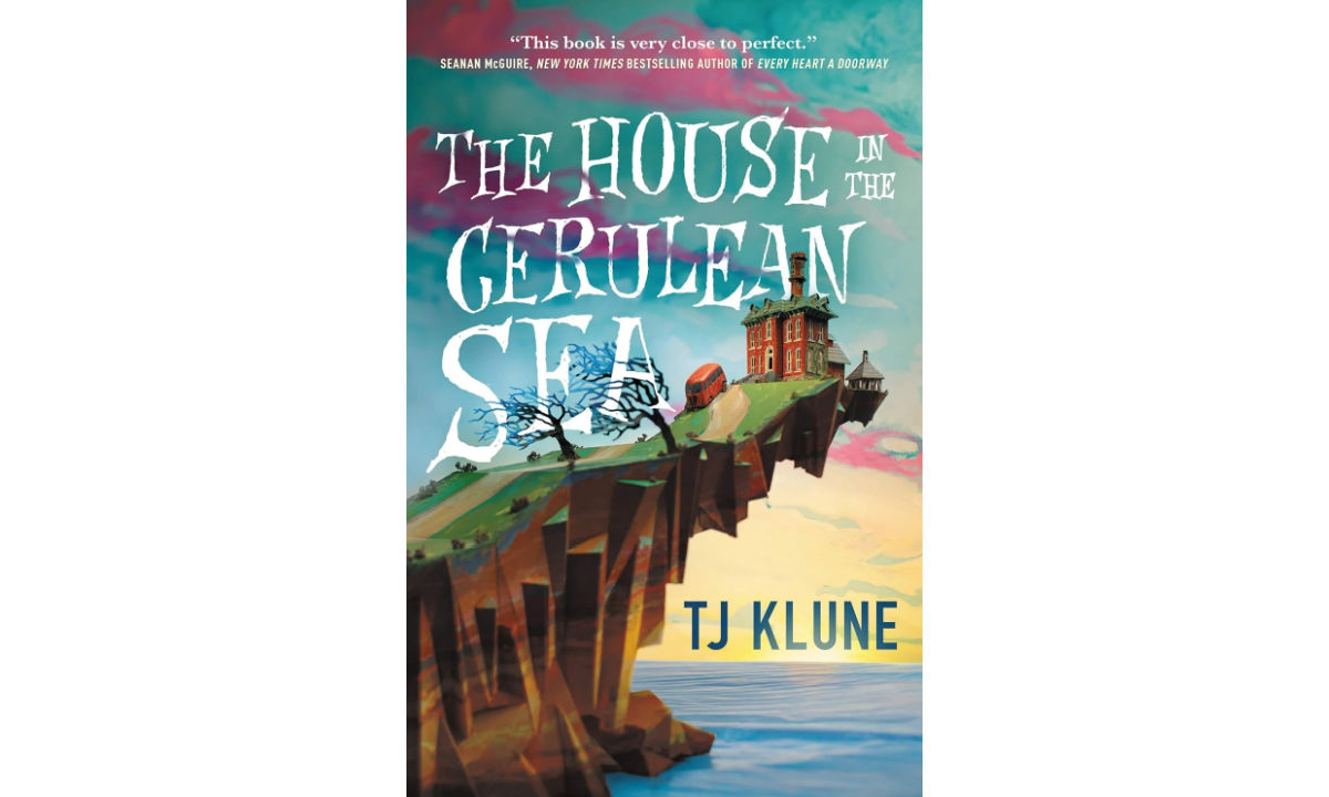 The cover of The House in the Cerulean Sea by TJ Klune.