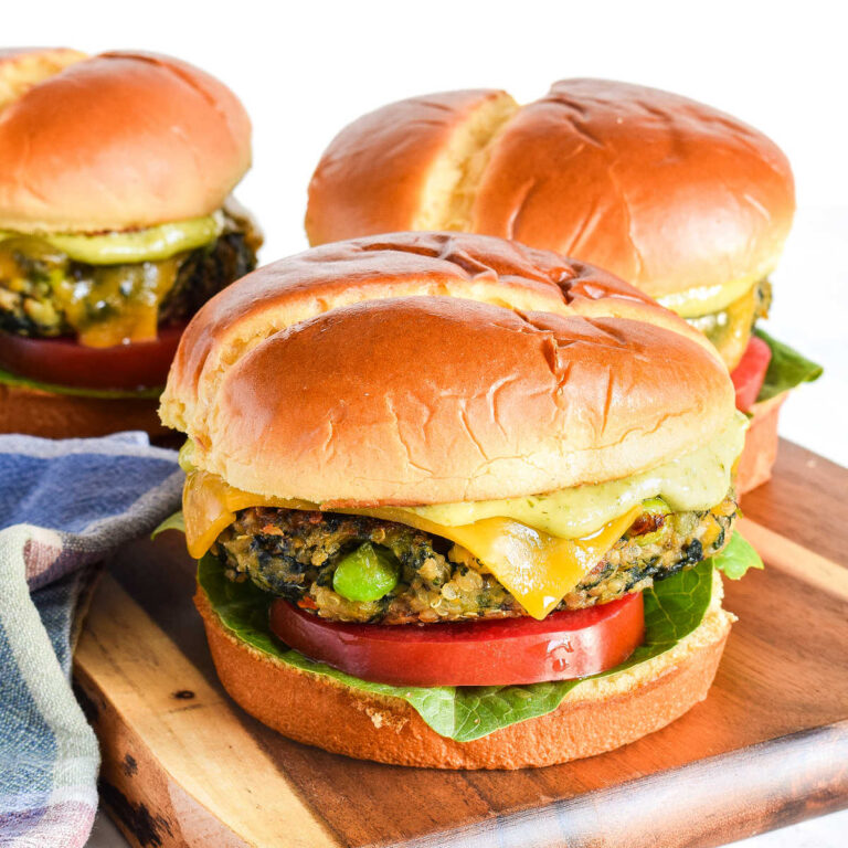 Green Burgers (Easy Recipe) | Hello Little Home