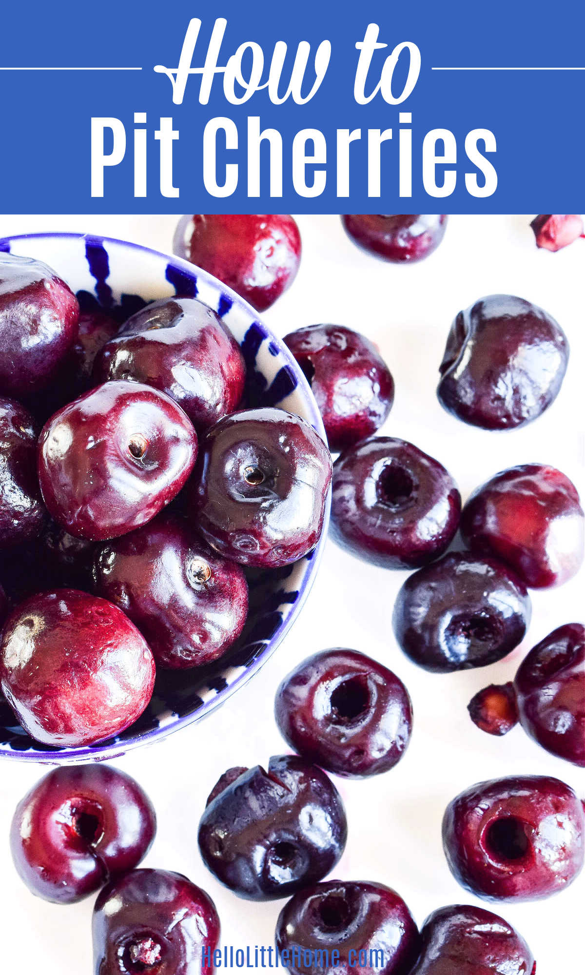 How to Pit Cherries