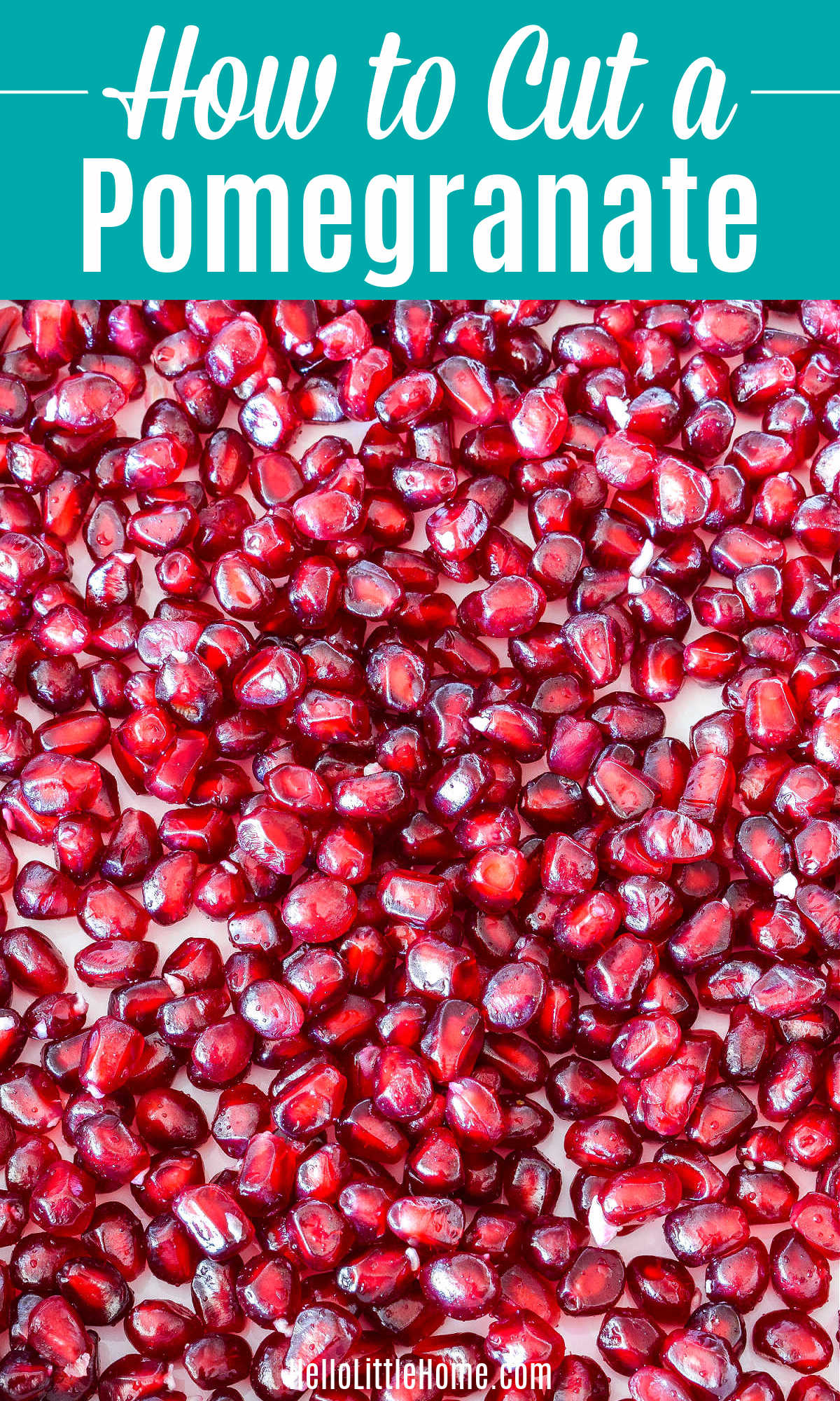 How to Cut a Pomegranate (and Remove the Seeds)
