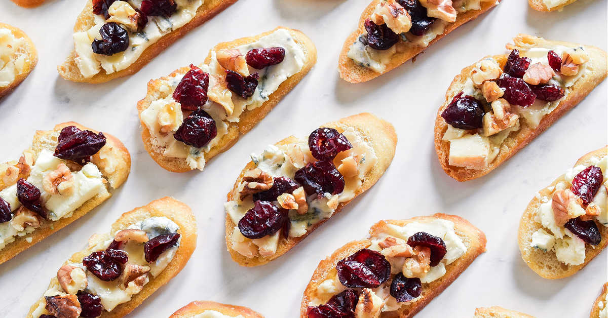 Blue Cheese Crostini