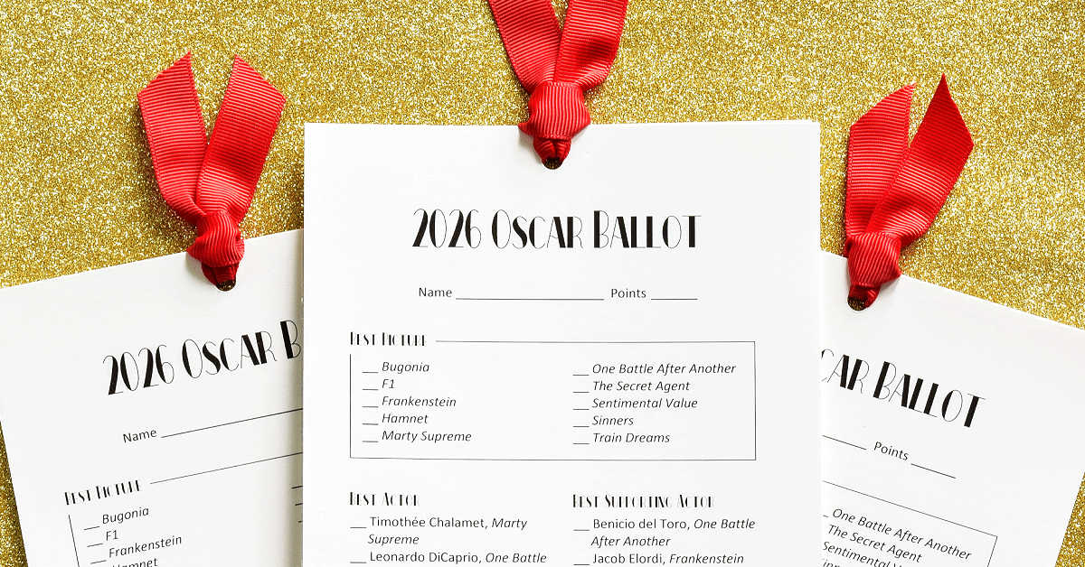 2026 OSCAR NOMINATIONS PRINTABLE LIST PDF visual data 4