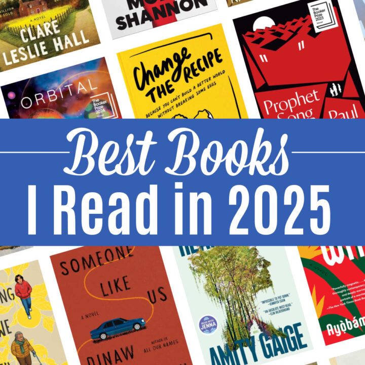 A photo collage of covers from the Best Books I Read in 2025.