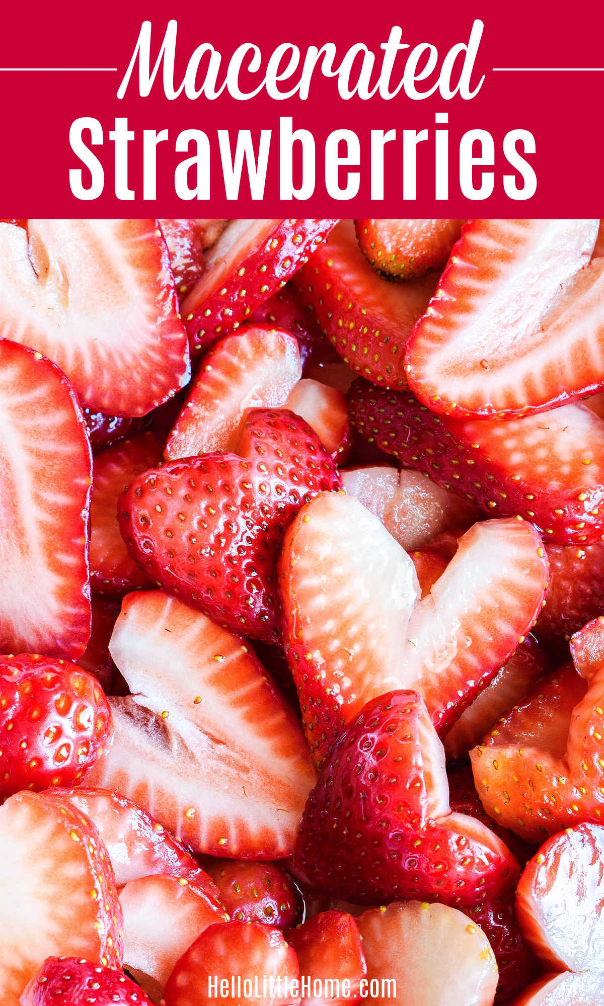 Macerated Strawberries