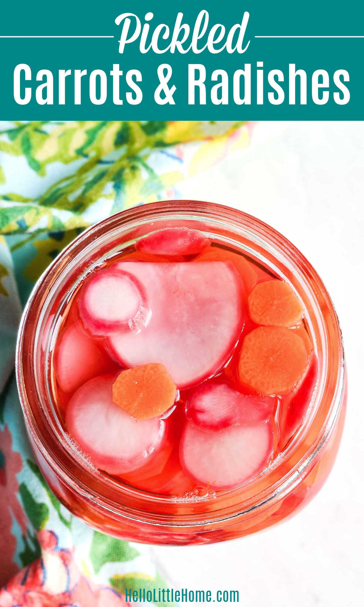Pickled Carrots and Radishes